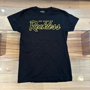 Young & Reckless Black/Yellow T-shirt